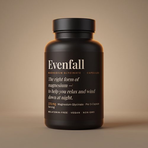 Evenfall Magnesium Glycinate bottle