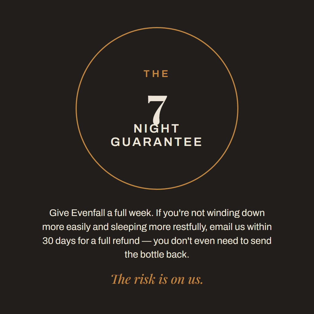 The 7-Night Sleep Guarantee