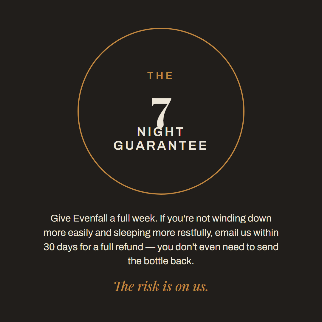 The 7-Night Sleep Guarantee